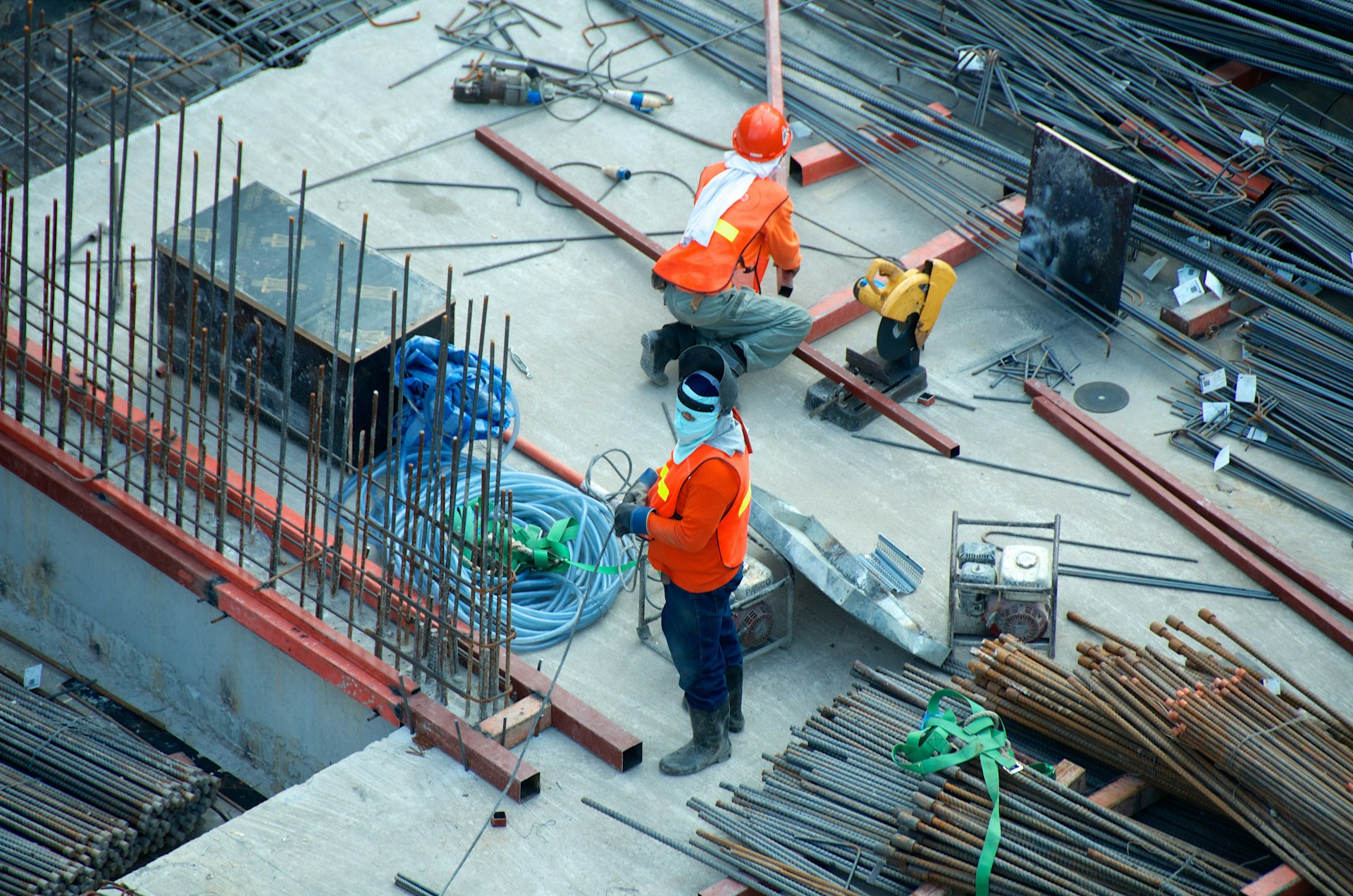 An image of construction workers